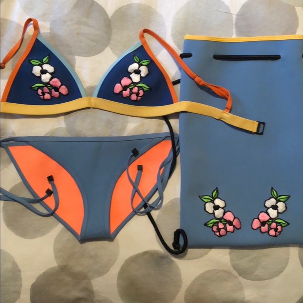 Triangl Bikini with Draw String Duster Bag